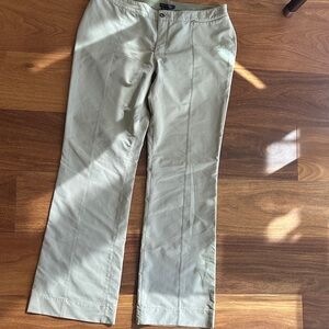 Royal Robbins Khaki Straight-Leg Trousers